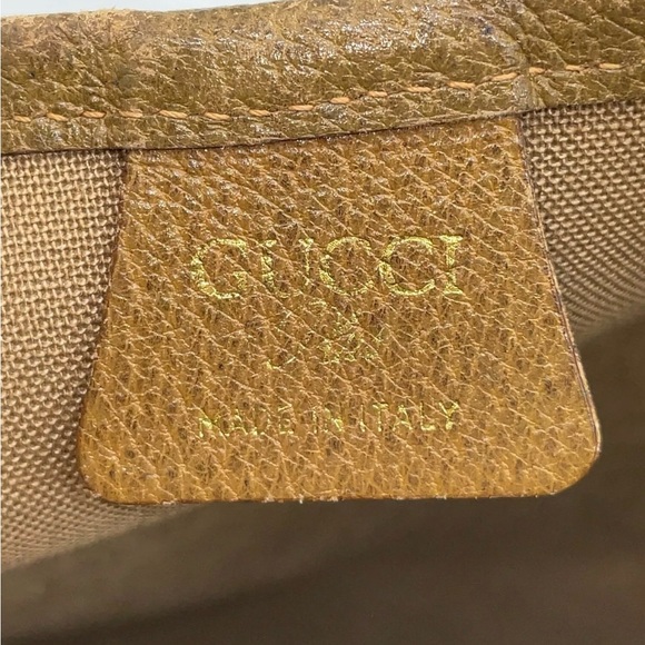 Gucci GG plus PVC/Leather tote bag COA - Picture 14 of 16